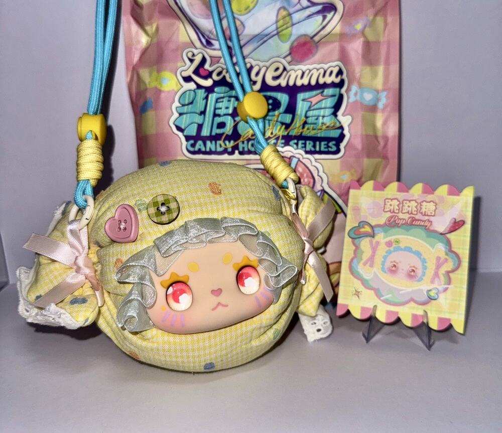 Lovely Emma Candy House Series Plush Crossbody Bag Confirmed Pop Candy